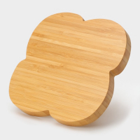 Менажница Доляна &laquo;Вертиго&raquo;, 19,5&times;19,5 см, бамбук