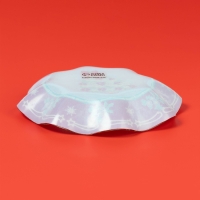 Салатник стеклянный Доляна &laquo;Новогодняя ель&raquo;, 400 мл, 19&times;3,7 см