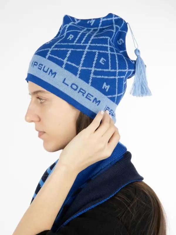 Шапка-петушок Cockerel на заказ, полушерсть