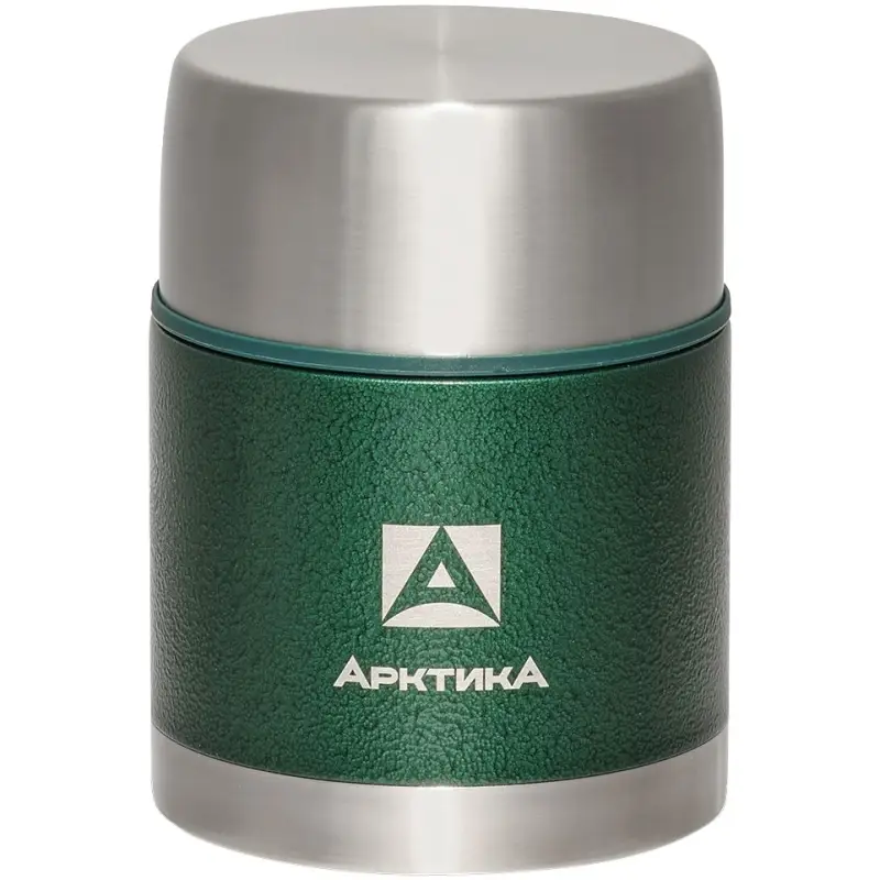 Термос для еды в чехле «Арктика 600», зеленый Термос для еды в чехле «Арктика 600», зеленый