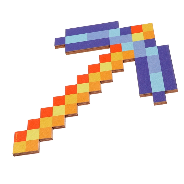 Деревянное оружие детское сувенирное &laquo;Пиксели&raquo;, 5 предметов