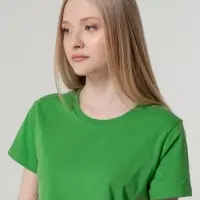 Футболка женская T-bolka Lady ярко-зеленая, размер XL