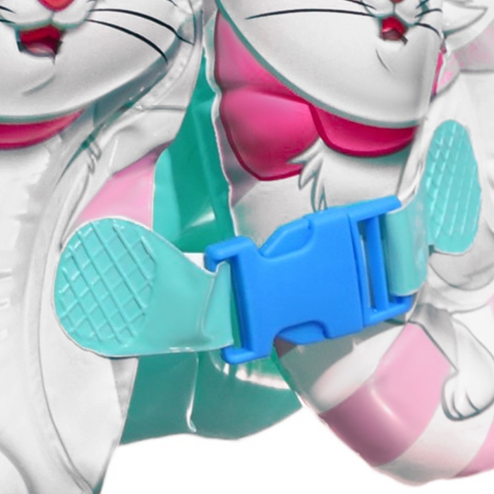 Жилет надувной &laquo;Кошечка Мари&raquo;, для плавания, детский, цвет розовый