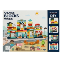 Конструктор «Улица счастья», 2 варианта сборки, 186 деталей Конструктор «Улица счастья», 2 варианта сборки, 186 деталей