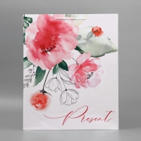 Пакет подарочный ламинированный, упаковка, Present, 40 х 49 х 15 см Пакет подарочный ламинированный, упаковка, Present, 40 х 49 х 15 см