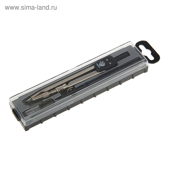 Готовальня GLOBUS Junior, 4 предмета, в футляре Готовальня GLOBUS Junior, 4 предмета, в футляре