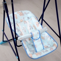 Качели детские напольные &laquo;Ветерок-Люкс&raquo;, синий рисунок МИКС