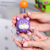 Мобиль музыкальный на кроватку «Пряничный домик. Зверушки-погремушки», заводной, Крошка Я Мобиль музыкальный на кроватку «Пряничный домик. Зверушки-погремушки», заводной, Крошка Я