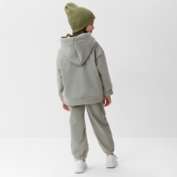 Костюм (худи и брюки) детский MINAKU: Fleece Soft, цвет графит, рост 134 см Костюм (худи и брюки) детский MINAKU: Fleece Soft, цвет графит, рост 134 см