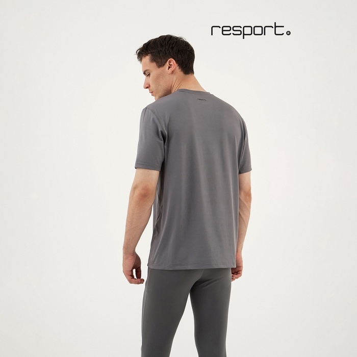 Футболка мужская со вставками, базовая, размер XXL (54), цвет серый