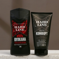 Подарочный набор косметики «Ярость вулкана», гель для душа 250 мл и гель для бритья 110 мл, HARD LINE Подарочный набор косметики «Ярость вулкана», гель для душа 250 мл и гель для бритья 110 мл, HARD LINE