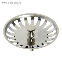 Фильтр-пробка "АНИ Пласт" М305, под выпуск 3 1/2", ручка металл, d=115 мм Фильтр-пробка "АНИ Пласт" М305, под выпуск 3 1/2", ручка металл, d=115 мм