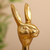 Менажница "Заяц" алюминий 14х14х24 см Менажница "Заяц" алюминий 14х14х24 см