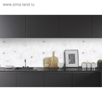 Кухонный фартук ПВХ "Яблоневый цвет" 3000x600мм