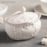 Сахарница керамическая&laquo;Винтаж&raquo;, 300 мл, цвет белый