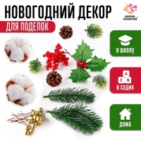 Набор для творчества &laquo;Материалы для зимних поделок. Шишки, веточки&raquo;