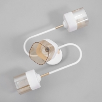 Люстра "Новелла" 3хЕ27 40Вт бело-золотой 53х26х27 см BayerLux Люстра "Новелла" 3хЕ27 40Вт бело-золотой 53х26х27 см BayerLux