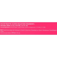 Туалетная вода женская Clutch Collection Strawberry, 14 мл Туалетная вода женская Clutch Collection Strawberry, 14 мл