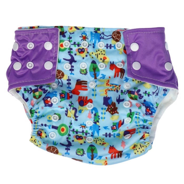 Трусики-подгузник, многоразовый &laquo;Животные&raquo;, Крошка Я