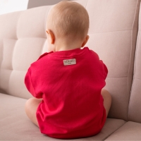 Свитшот-боди детский MINAKU цвет малиновый, рост 74-80 см