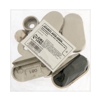 Зеркалодержатель (арт.2025), без сверления, цвет матовый никель Зеркалодержатель (арт.2025), без сверления, цвет матовый никель