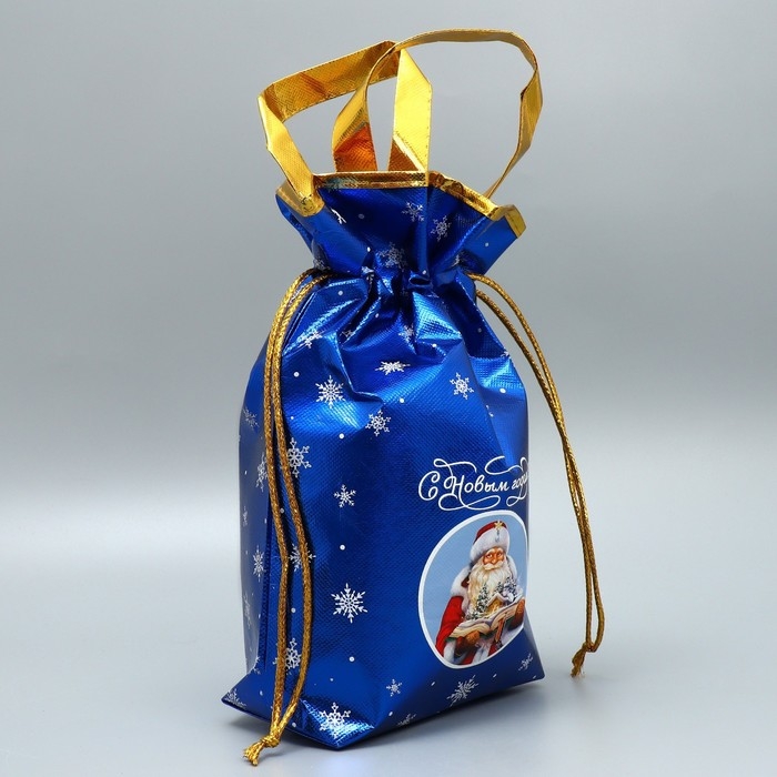 Пакет-мешок из нетканного материала &laquo;С Новым годом!&raquo;, 25 х 32 см, Новый год
