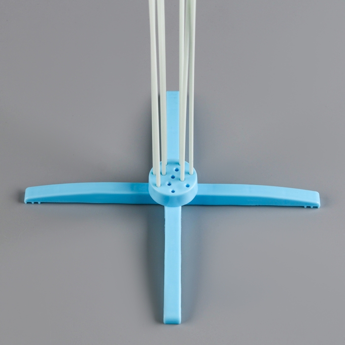 Стойка для воздушных шаров на 7 шаров, высота 80 см Стойка для воздушных шаров на 7 шаров, высота 80 см