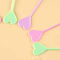 Шпажки &laquo;Сердце&raquo;, в наборе 50 штук, цвета МИКС