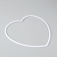 Основа для изготовления ловца снов &laquo;Сердце&raquo;, набор 2 шт., размер 1 шт. &mdash; 30 &times; 30 &times; 0,73 см