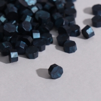 Сургуч в гранулах "Синий" перламутр набор 100 капсул