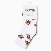 Новый год. Набор детских носков KAFTAN "Мишки" 2 пары, размер 18-20 см
