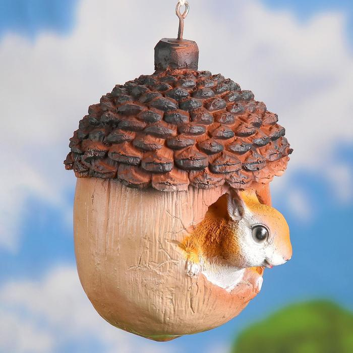 Подвесной декор Подвесной декор "Орех с белкой" 20х15см