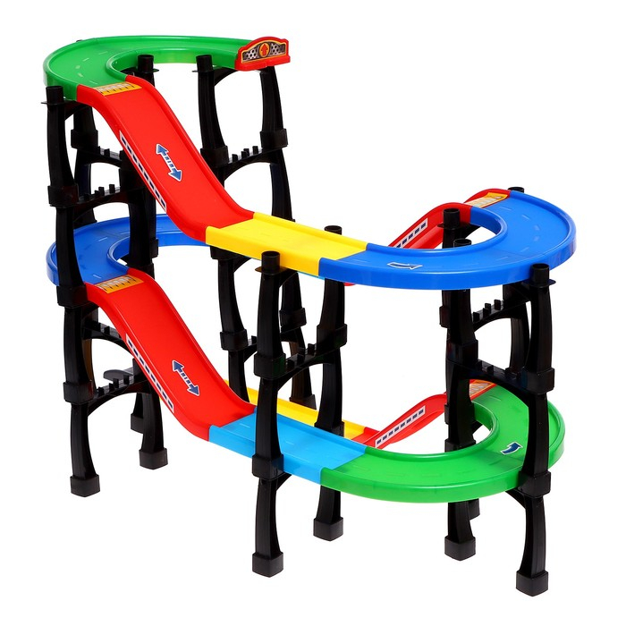 Гараж «Мегапаркинг», 3 металлические машины, аксессуары Гараж «Мегапаркинг», 3 металлические машины, аксессуары