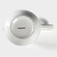 Кувшин для воды фарфоровый Magistro &laquo;Бланш&raquo;, 1 л, 13&times;15 см, цвет белый