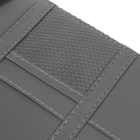 Органайзер на солнцезащитный козырек, 30&times;14.5 см, серый