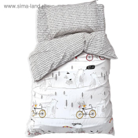 Постельное белье Этель 1.5 сп "Brave bear" 143х215 см, 150х214 см, 50х70 см -1 шт,100% хлопок, бязь Постельное белье Этель 1.5 сп "Brave bear" 143х215 см, 150х214 см, 50х70 см -1 шт,100% хлопок, бязь