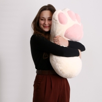 Мягкая игрушка «Лапа», 70 см, цвет молочно-бежевый Мягкая игрушка «Лапа», 70 см, цвет молочно-бежевый