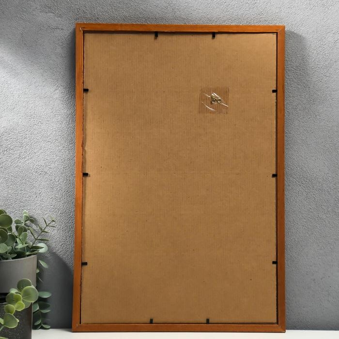 Фоторамка сосна орех 2/5 30х45 см Фоторамка сосна орех 2/5 30х45 см