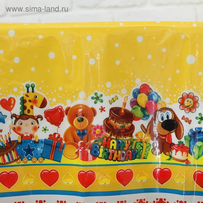 Скатерть &laquo;Сладкоежка&raquo;, 120 &times; 220 см