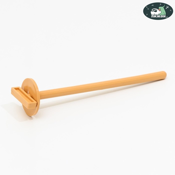 Жёрдочка в клетку для птиц, бежевая Жёрдочка в клетку для птиц, бежевая