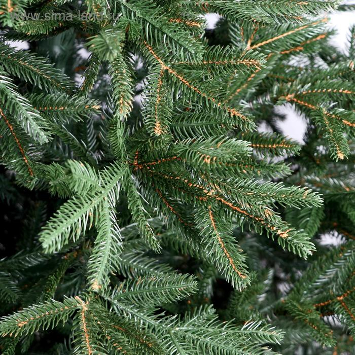 Ёлка искусственная Ёлка искусственная "Альпийская" 210 см, d нижнего яруса 120 см, 634 ветки (литые ветки)