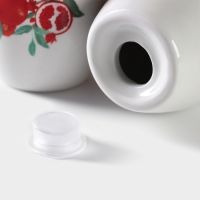 Набор для специй Доляна &laquo;Гранат&raquo;, 2 предмета: солонка, перечница, 130 мл