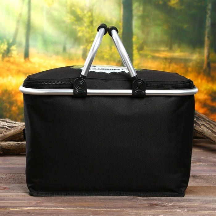 Термосумка с каркасом &laquo;Открывай новые места&raquo;, 20 л