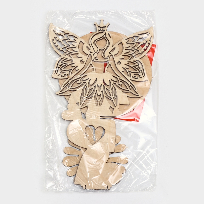 Салфетница деревянная &laquo;Волшебница&raquo;, 21&times;12&times;11 см