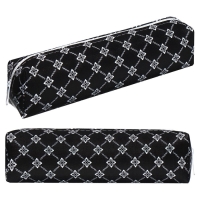 Пенал школьный на молнии "Классика" Calligrata, черный Пенал школьный на молнии "Классика" Calligrata, черный