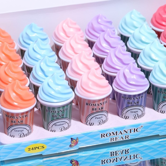 Блеск для губ Блеск для губ "Мороженое" 7 грамм, МИКС цветов и вкусов