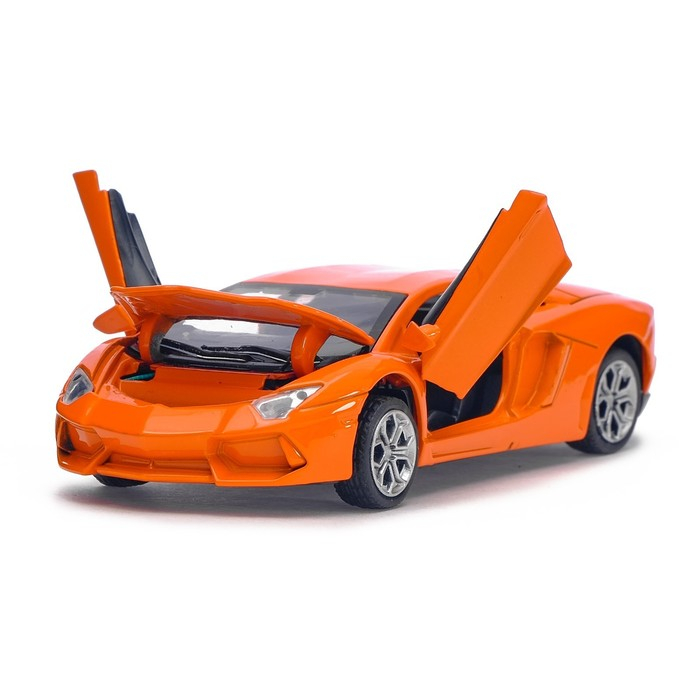 Машина металлическая «Суперкар», инерционная, свет и звук, масштаб 1:32 Машина металлическая «Суперкар», инерционная, свет и звук, масштаб 1:32