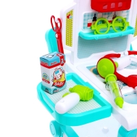 Игровой набор доктора &laquo;Столик доктора&raquo; с аксессуарами, 3 варианта сборки