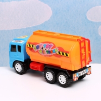 Машина пластмассовая "Бензовоз" 23 х 12 х 10 см, МИКС Машина пластмассовая "Бензовоз" 23 х 12 х 10 см, МИКС