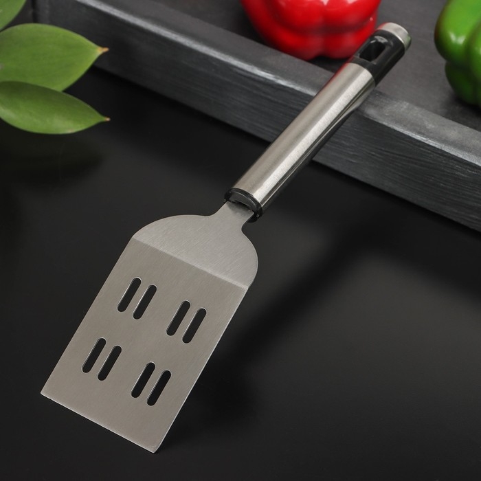 Лопатка Доляна Fargo, 21&times;5,5&times;2 см, нержавеющая сталь, цвет серебряный